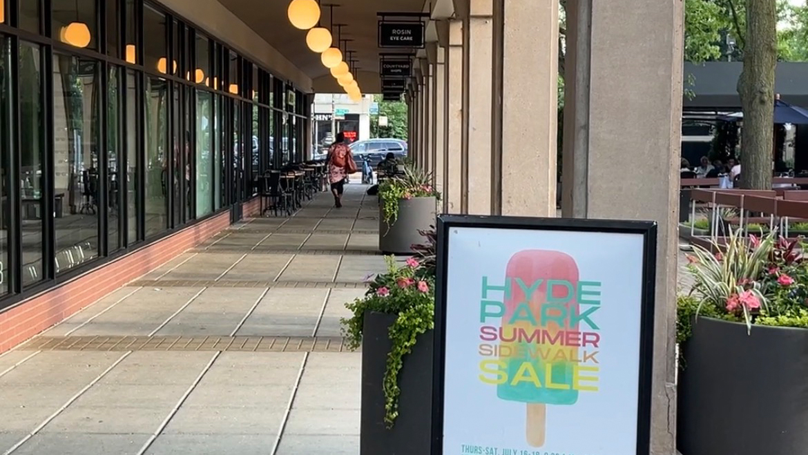 Downtown Hyde Park Sidewalk Sale